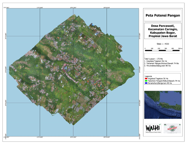 Pemetaan Pangan Dengan Teknologi Drone